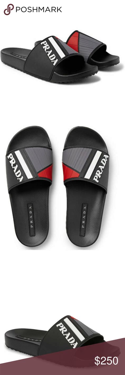 prada flip flops men's|prada slides for men.